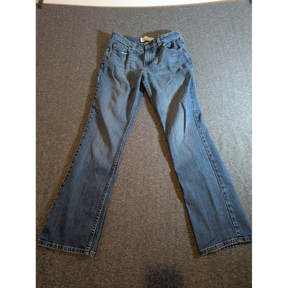 Levi Strauss Signature Jeans Womens 4M  Blue Bootcut‎ Mid Rise Stretch Denim